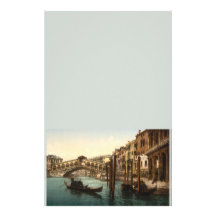 Pont I, Venise, Italie de Rialto Papier À Lettre