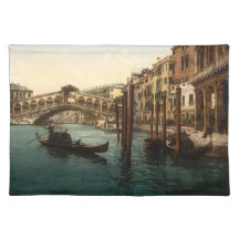 Pont I, Venise, Italie de Rialto Sets De Table