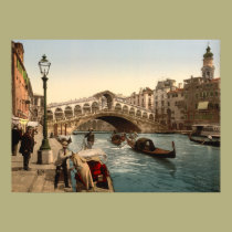 Pont II, Venise, Italie de Rialto posters