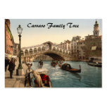 Pont II, Venise, Italie de Rialto Carte De Visite