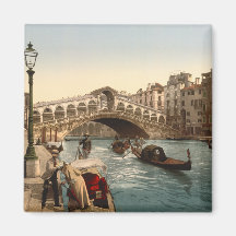 Pont II, Venise, Italie de Rialto Magnets Pour Réfrigérateur