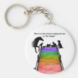 Pont Keychain en arc-en-ciel Porte-clefs