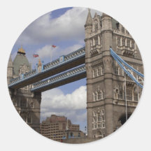 Pont Londres, Angleterre de tour Adhésifs Ronds