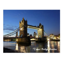 Pont Londres de tour Carte Postale