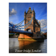 Pont Londres de tour Carte Postale