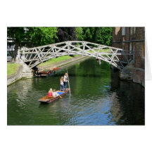Pont mathématique, Cambridge Cartes De Vœux