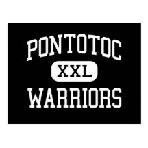 Pontotoc - guerriers - junior - Pontotoc Carte Postale