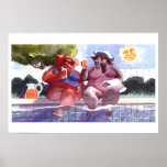 Poolside Poster