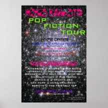 Pop Fiction Tour Poster