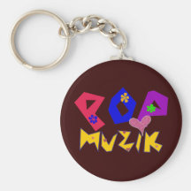 Pop Muzik Porte-clef