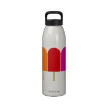 Popsicles savoureux bouteille d'eau réutilisable