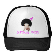 Porc d'Afro Casquettes De Camionneur