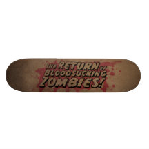 Porc de bovin - pont de skat « Zombies " Skateboards