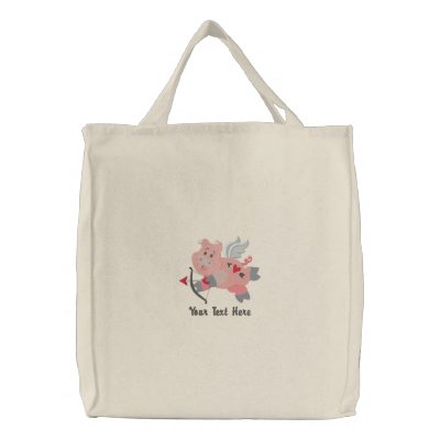 Porc de cupidon - personnaliser sacs Porc de cupidon - personnaliser sacs