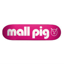 PORC DE MAIL PLATEAUX DE SKATEBOARDS CUSTOMISÉS