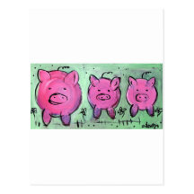 porc de maman cartes postales