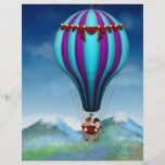 Porc de vol - ballon - et loin prospectus customisé