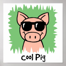 Porc frais affiches