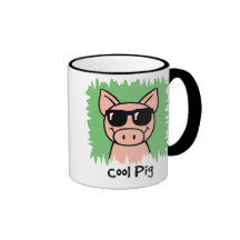 Porc frais tasse à café