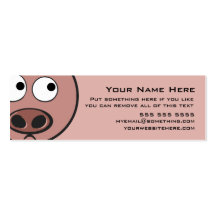 Porc mignon carte de visite