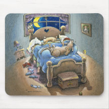 Porcs de lit tapis de souris