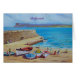 Port de Ballycastle, peinture à l'huile d'Antrim d Carte