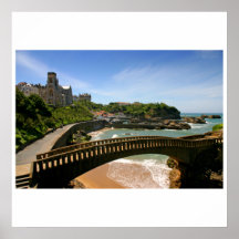 port de Biarritz le vieux Poster