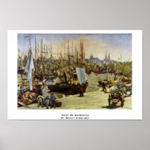Port de Bordeaux par Manet Edouard Posters