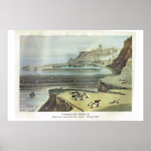 Port de Kent historique, Folkestone Affiches