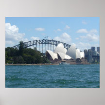 port de Sydney Poster