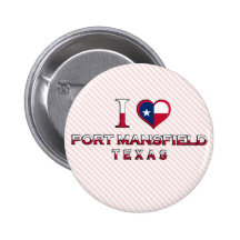 Port Mansfield, le Texas Pin's Avec Agrafe
