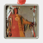 Portait de chef indien Mato-Tope par George Catlin Ornements De Noël