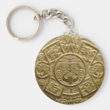 Porte - clé aztèque de disque du soleil porte-clé