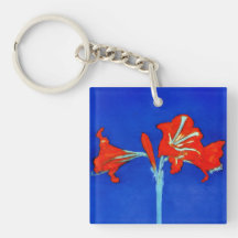 Porte - clé d'amaryllis de Mondrian Porte-clefs