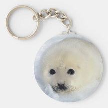 Porte - clé de bébé phoque porte-clés