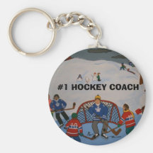 Porte - clé de CAR d'HOCKEY #1 Porte-clés