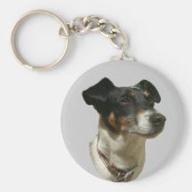 Porte - clé de chien de Jack Russell Porte-clefs