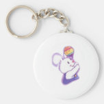 Porte - clé de lapin de Pâques Porte-clé