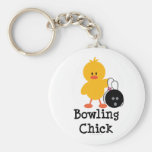 Porte - clé de poussin de bowling porte-clef