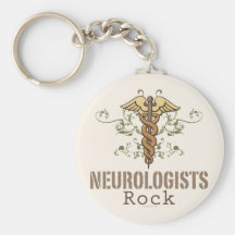 Porte - clé de roche de neurologues porte-clefs