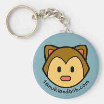 Porte - clé de Tanuki Porte-clef
