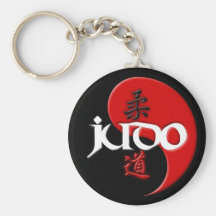 Porte - clé de Yin Yang de judo Porte-clefs
