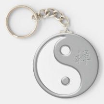 Porte - clé de zen de Yin Yang Porte-clefs