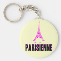Porte clé Parisienne porte-clés