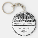 Porte - clé record d'Argentino de tango Porte-clef