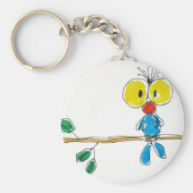 Porte-clefs petit oiseau