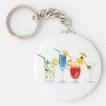 Porte-clés de cocktails