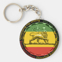 Porte-clés de lion de reggae de Rasta