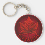 Porte - clés de souvenir de drapeau du Canada et c Porte-clés