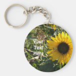 Porte-clés de tournesol